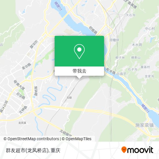 群友超市(龙凤桥店)地图