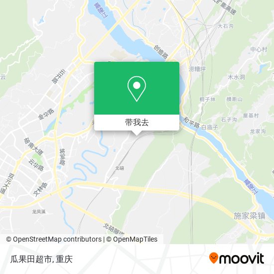 瓜果田超市地图
