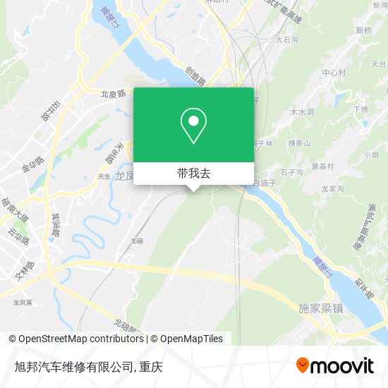 旭邦汽车维修有限公司地图