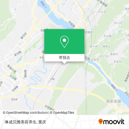琳成贝雅美容养生地图