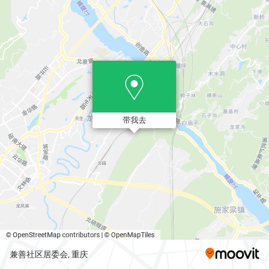 兼善社区居委会地图