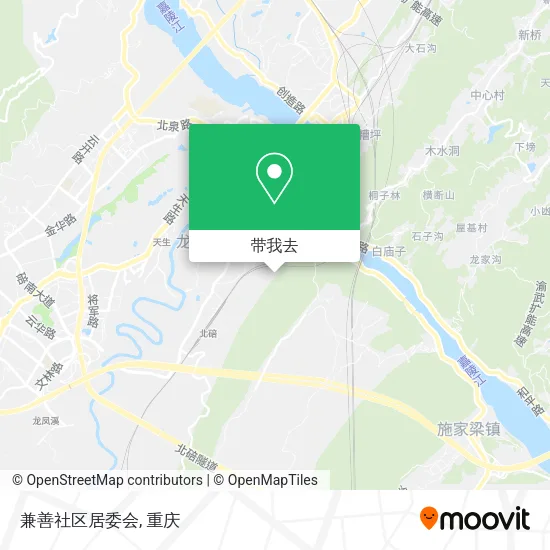 兼善社区居委会地图