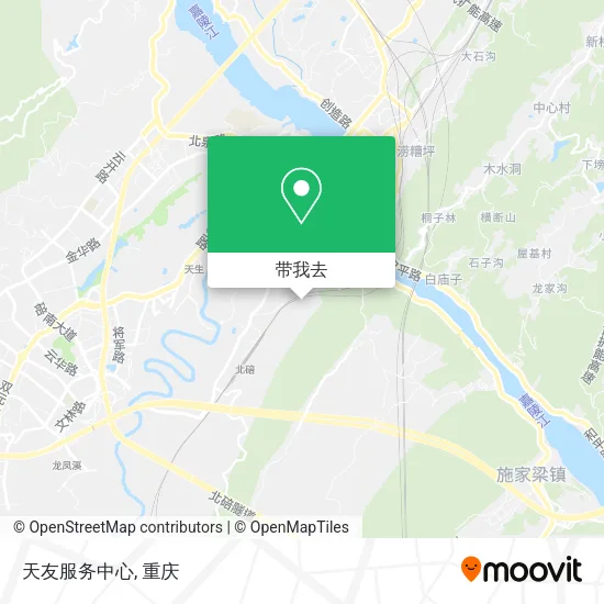 天友服务中心地图