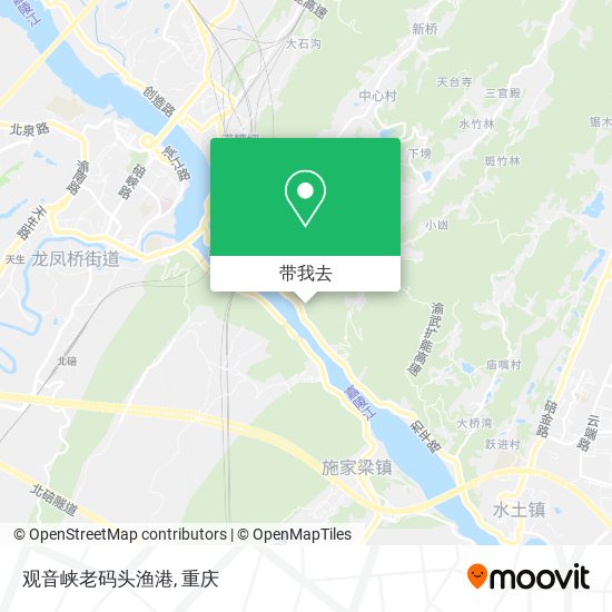 观音峡老码头渔港地图