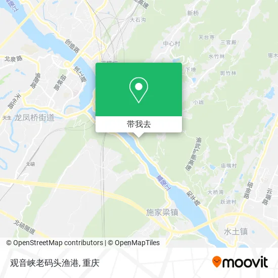观音峡老码头渔港地图