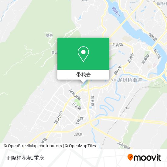 正隆桂花苑地图