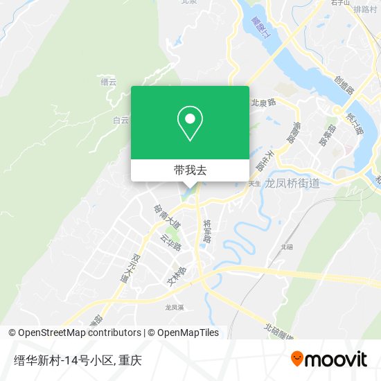缙华新村-14号小区地图