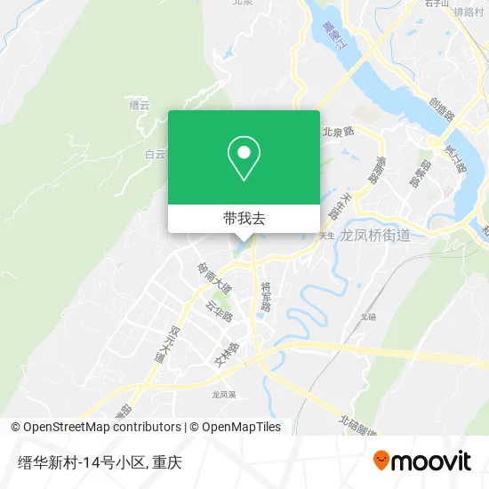 缙华新村-14号小区地图