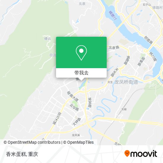 香米蛋糕地图