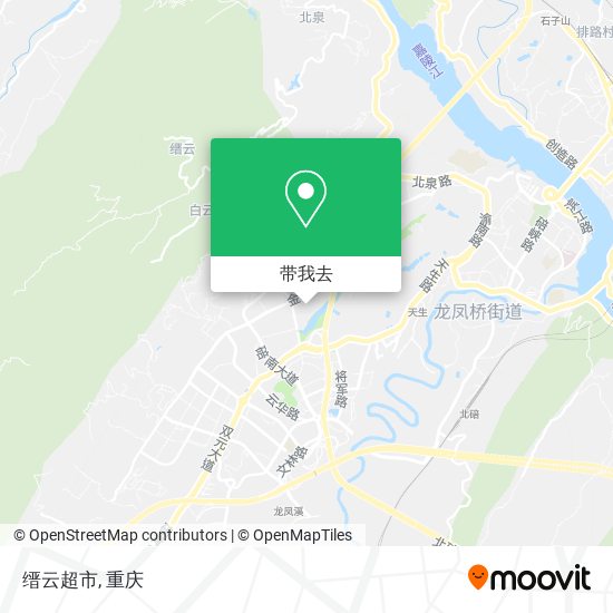 缙云超市地图