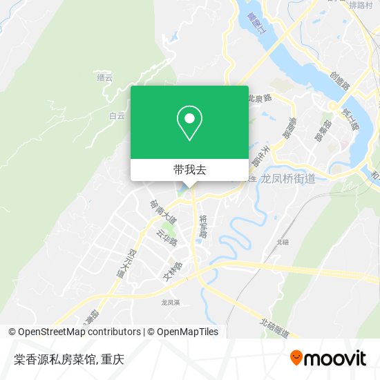 棠香源私房菜馆地图
