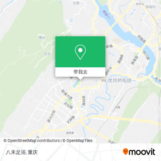 八禾足浴地图