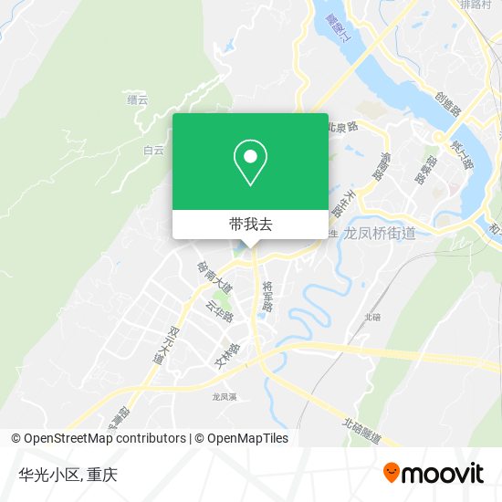 华光小区地图