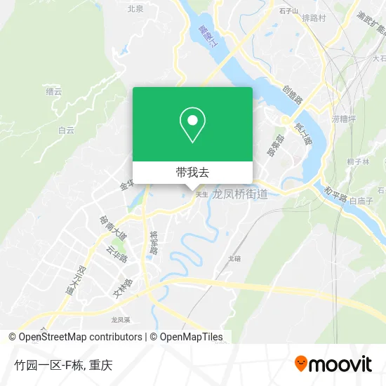 竹园一区-F栋地图