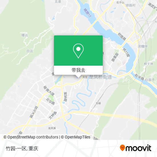 竹园-一区地图