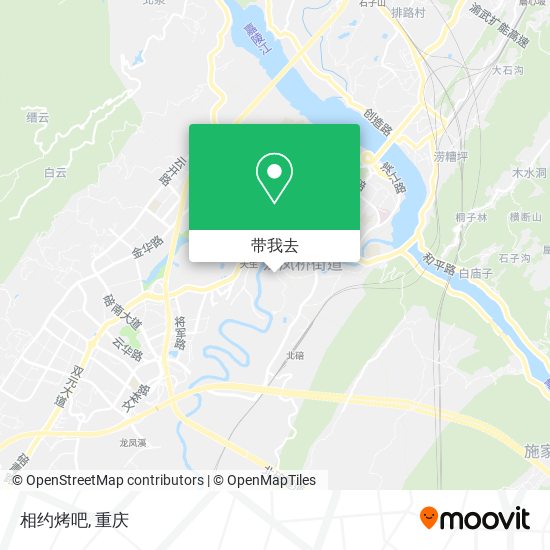 相约烤吧地图