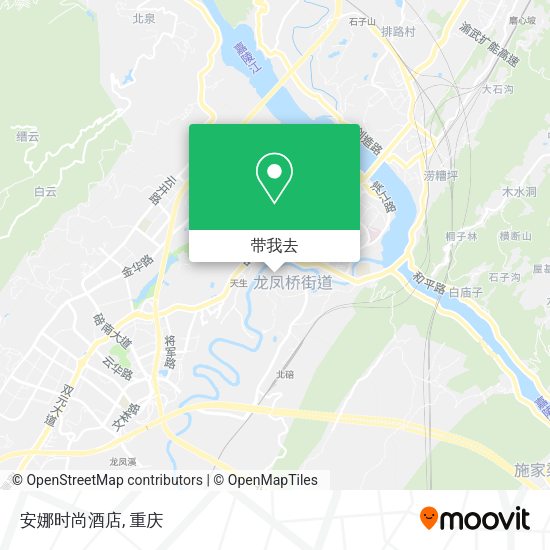 安娜时尚酒店地图