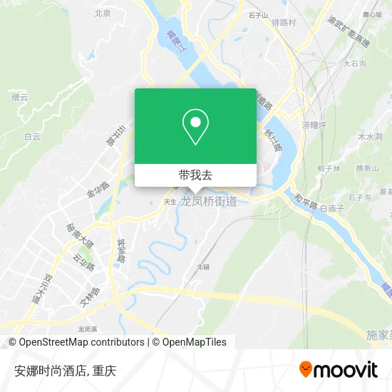 安娜时尚酒店地图