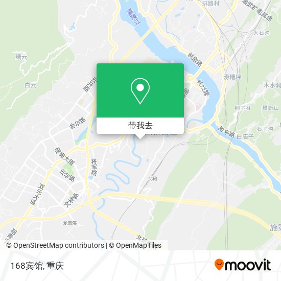 168宾馆地图