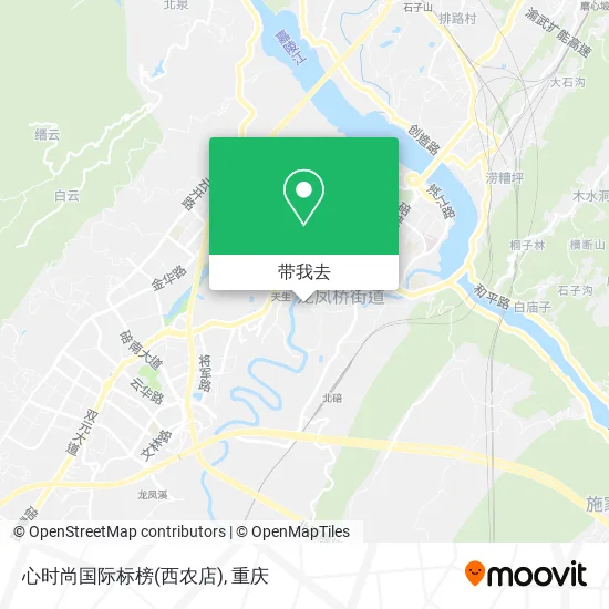 心时尚国际标榜(西农店)地图