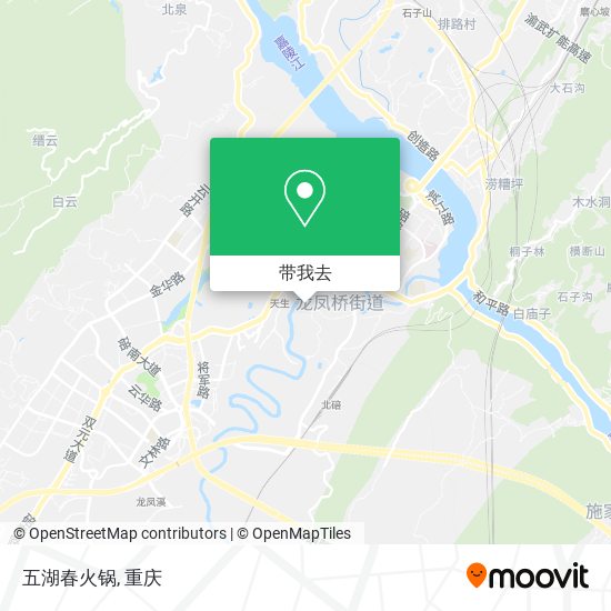 五湖春火锅地图