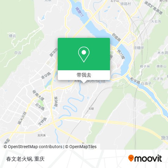 春文老火锅地图