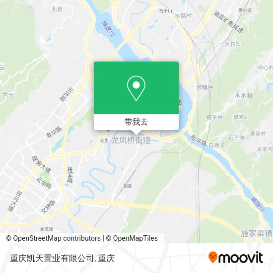 重庆凯天置业有限公司地图