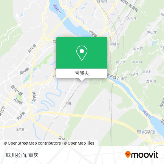 味川拉面地图