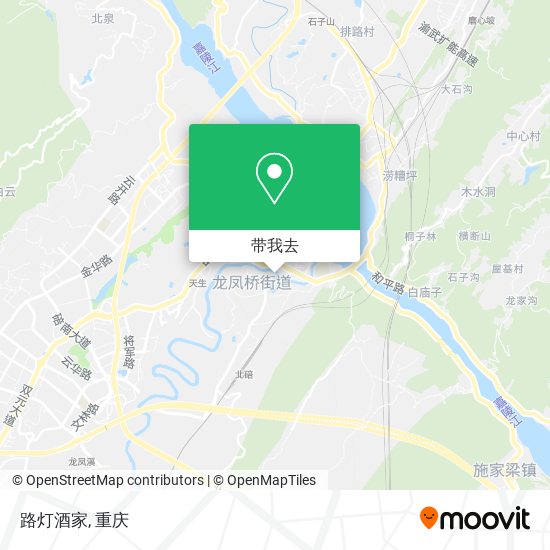 路灯酒家地图