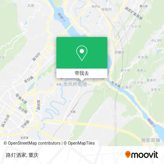 路灯酒家地图