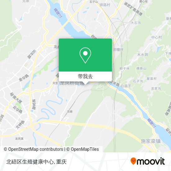 北碚区生殖健康中心地图