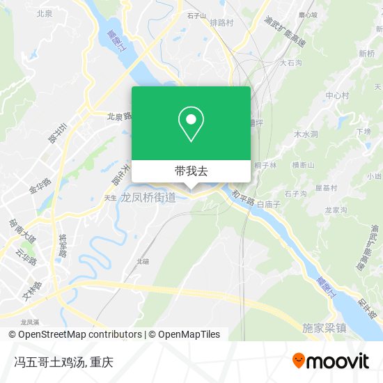 冯五哥土鸡汤地图