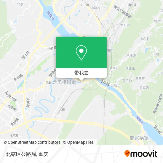 北碚区公路局地图