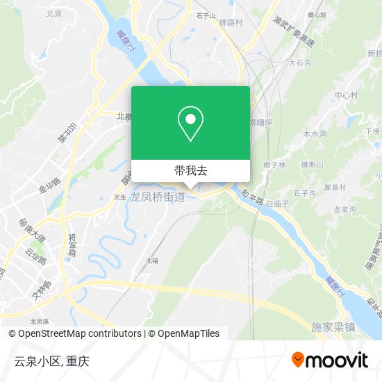 云泉小区地图
