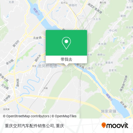 重庆交邦汽车配件销售公司地图