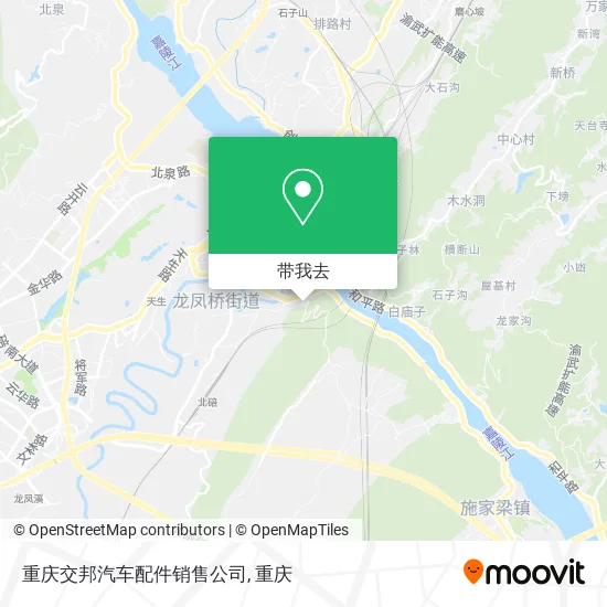 重庆交邦汽车配件销售公司地图