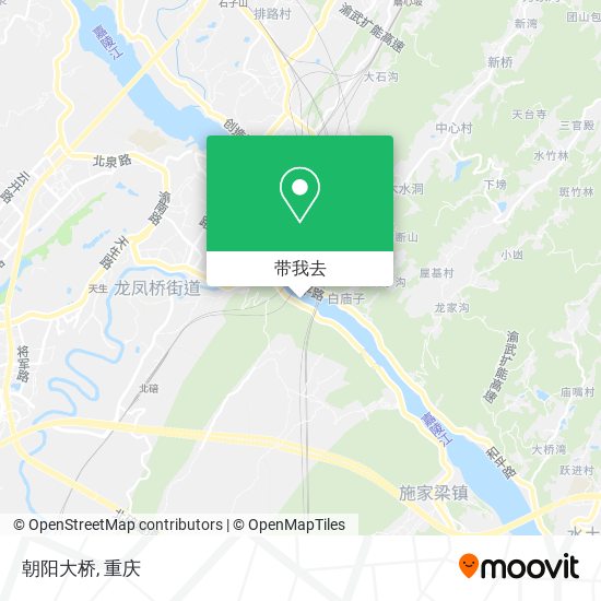 朝阳大桥地图