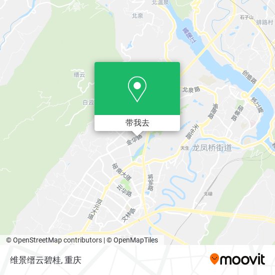 维景缙云碧桂地图
