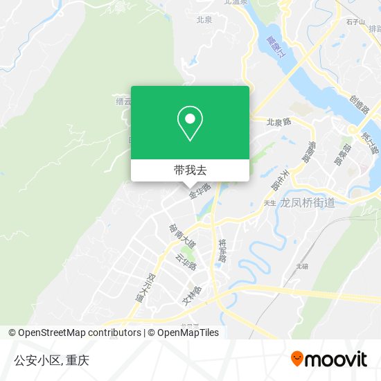 公安小区地图