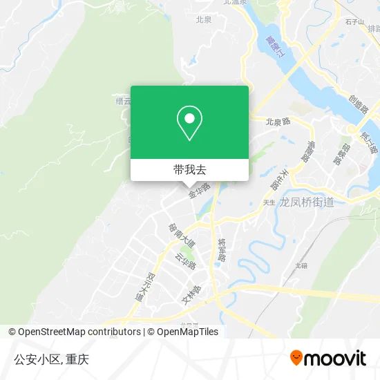 公安小区地图