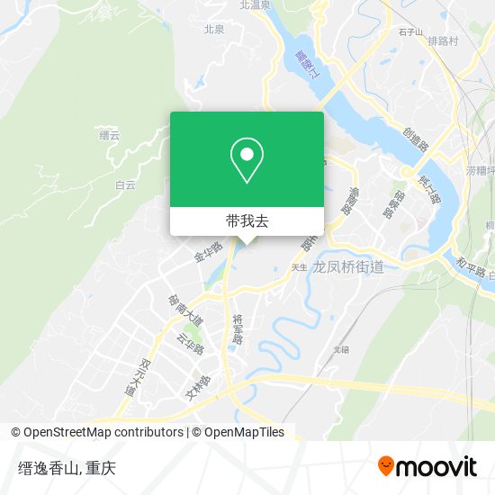 缙逸香山地图