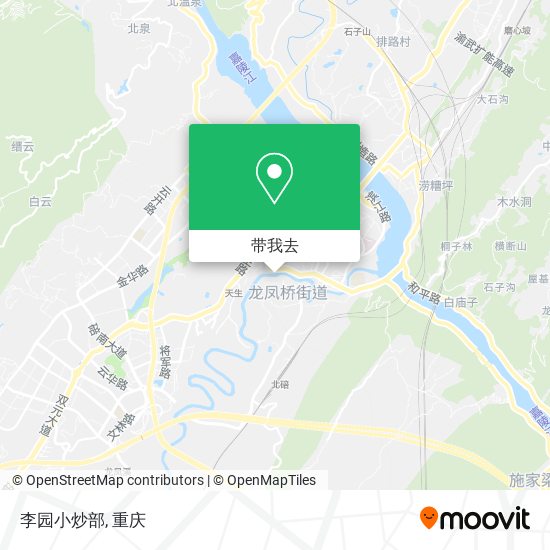 李园小炒部地图