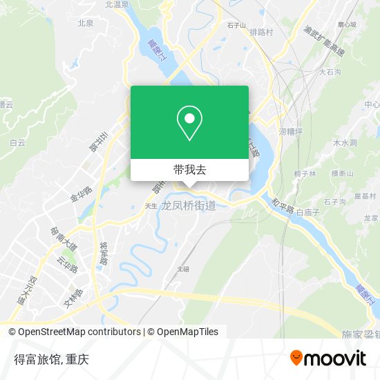 得富旅馆地图