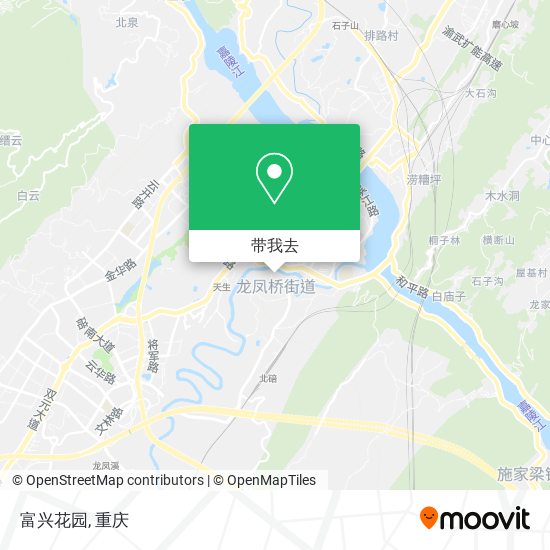 富兴花园地图