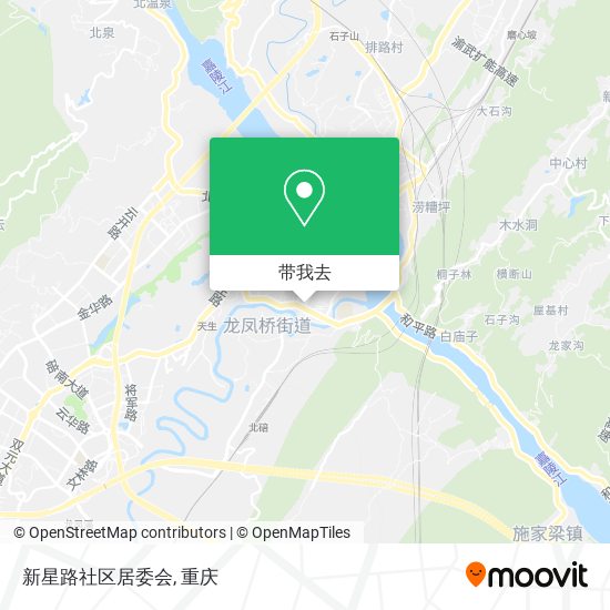 新星路社区居委会地图