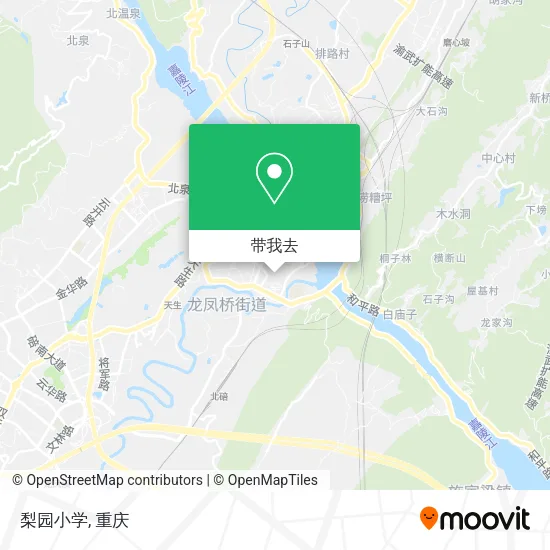 梨园小学地图