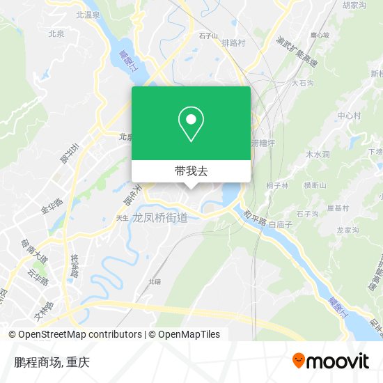 鹏程商场地图