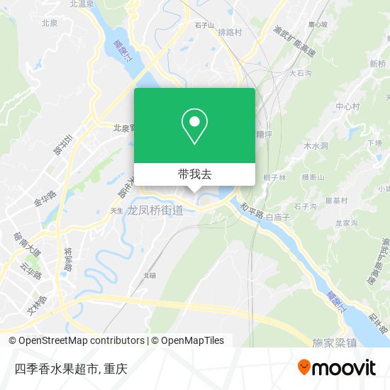 四季香水果超市地图