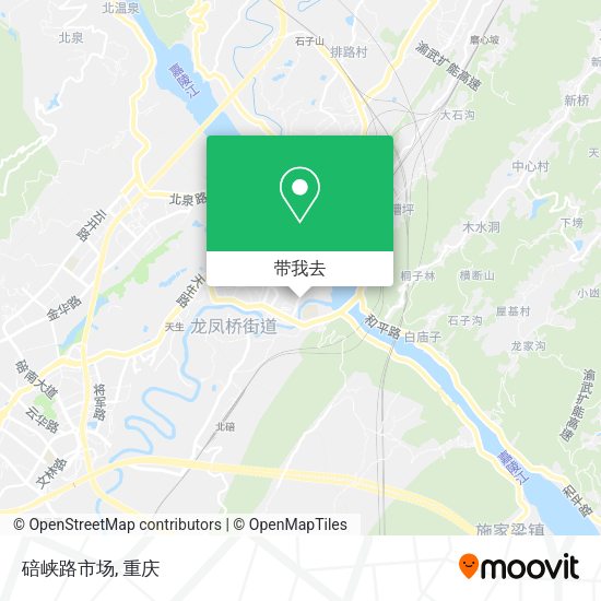 碚峡路市场地图