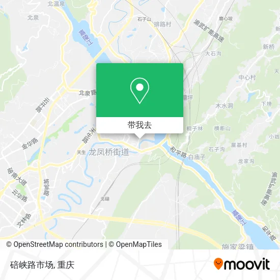 碚峡路市场地图